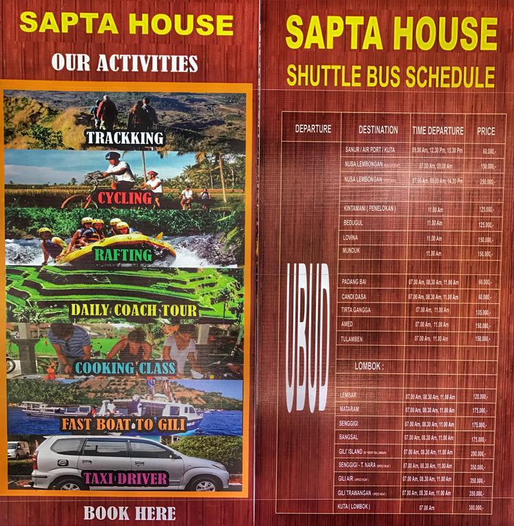 Sapta House Ubud Buitenkant foto